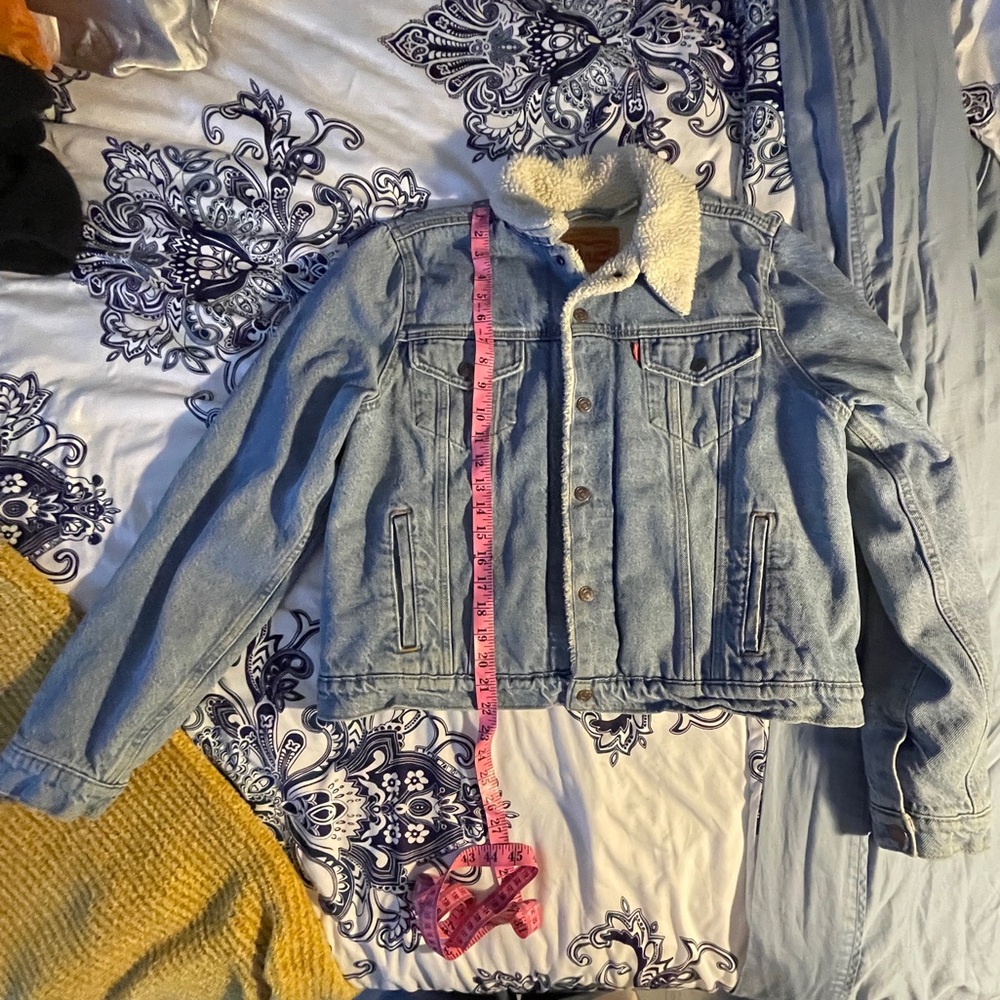 Levi Jean Sherpa Jacket